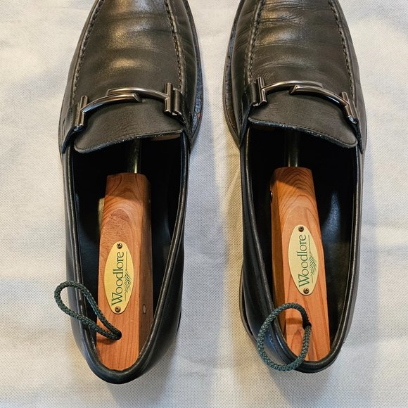 Tod’s Double T-Bar Black Leather Dress Shoes main image 7